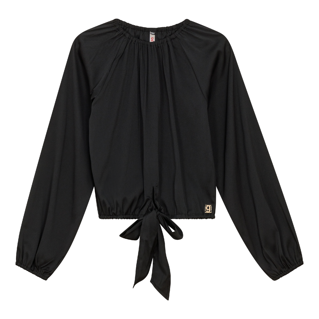 Woven Tie Top