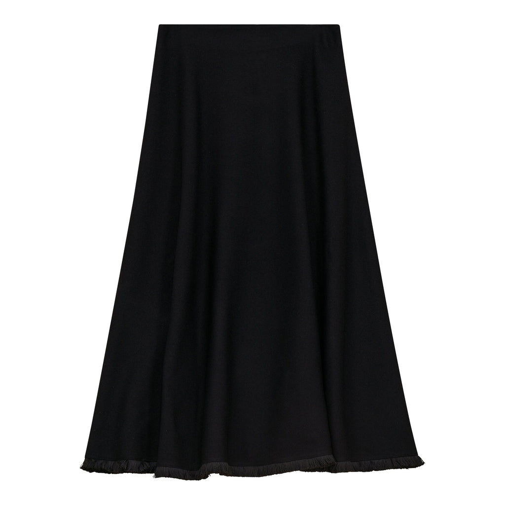 Knit Flared Skirt