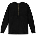 Maternity Henley Bungee Suede Top