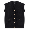 Maternity Mohair Vest Cardigan