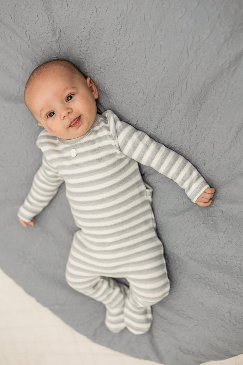 Striped Rib Onesie