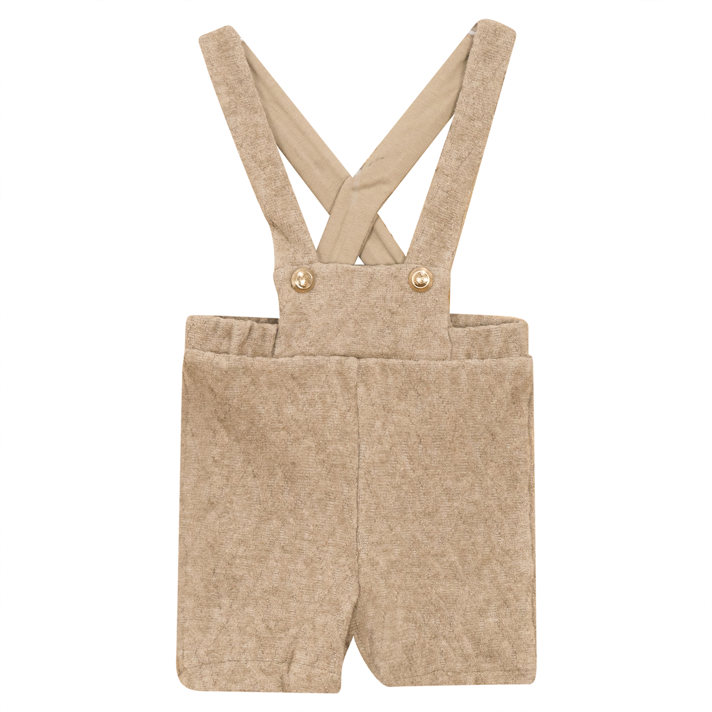 Textured Knit Overall