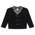 Double Breated Knit Blazer