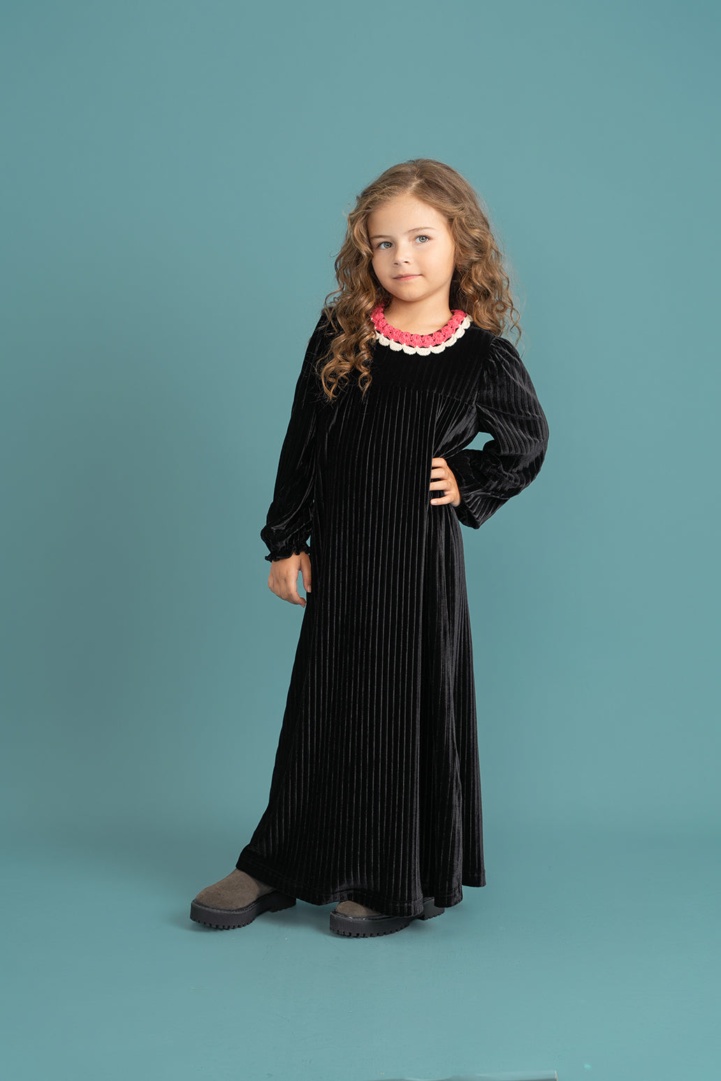 Velvet Maxi Dress