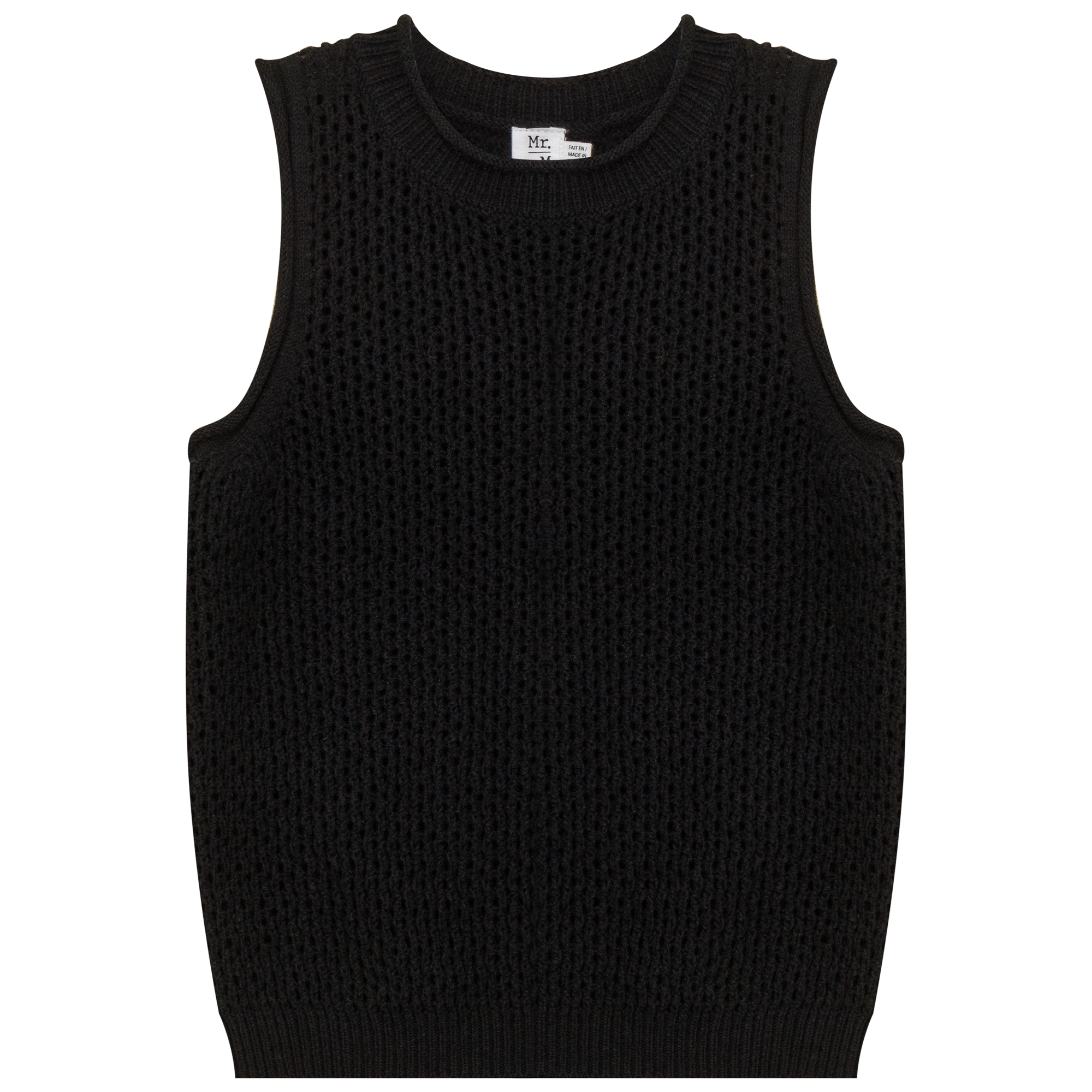 Crochet Knit Vest