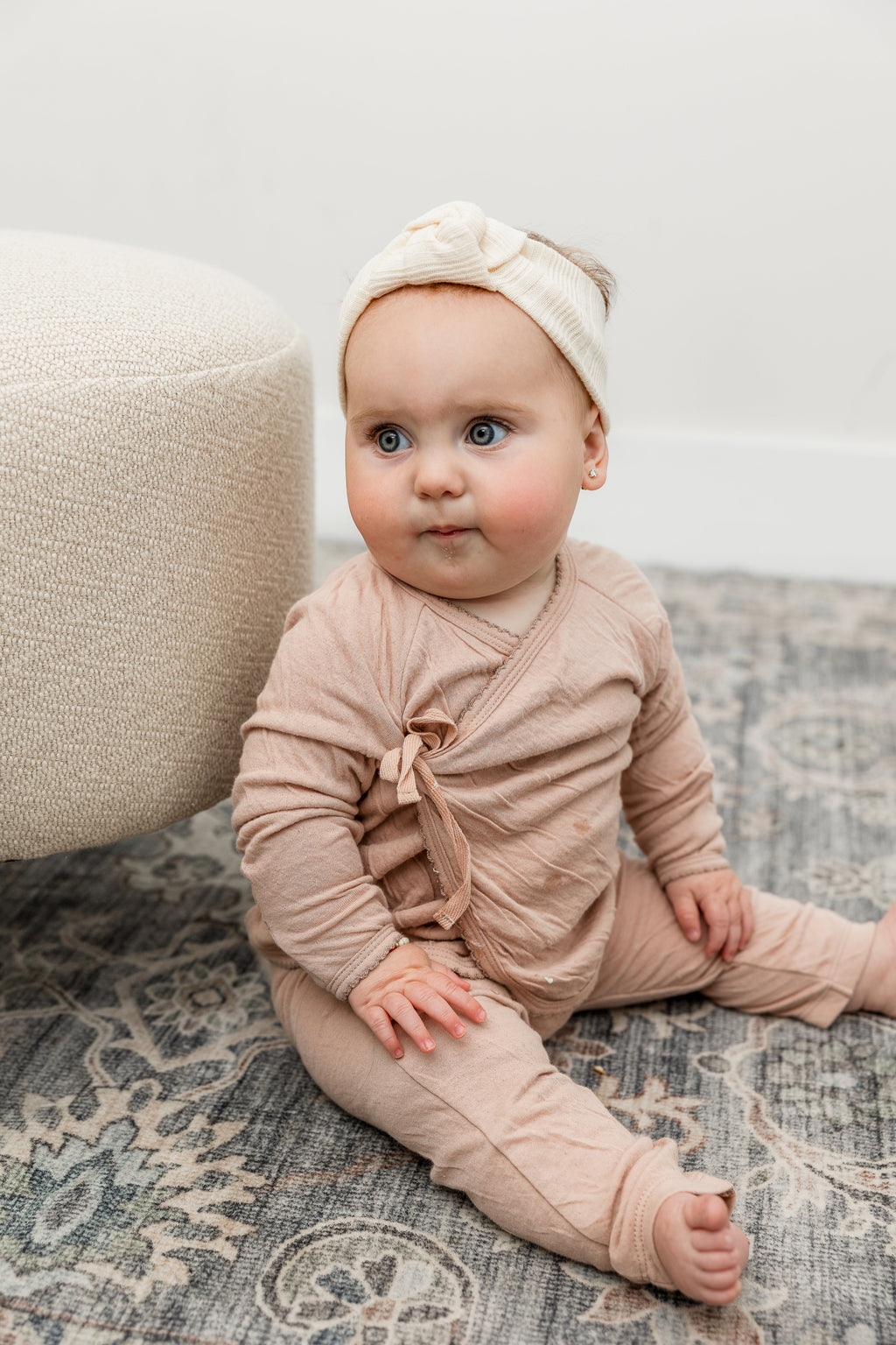 Crinkled Jersey Wrap 2Pc Set