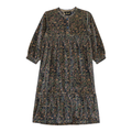 Ribbed Velvet Floral Robe