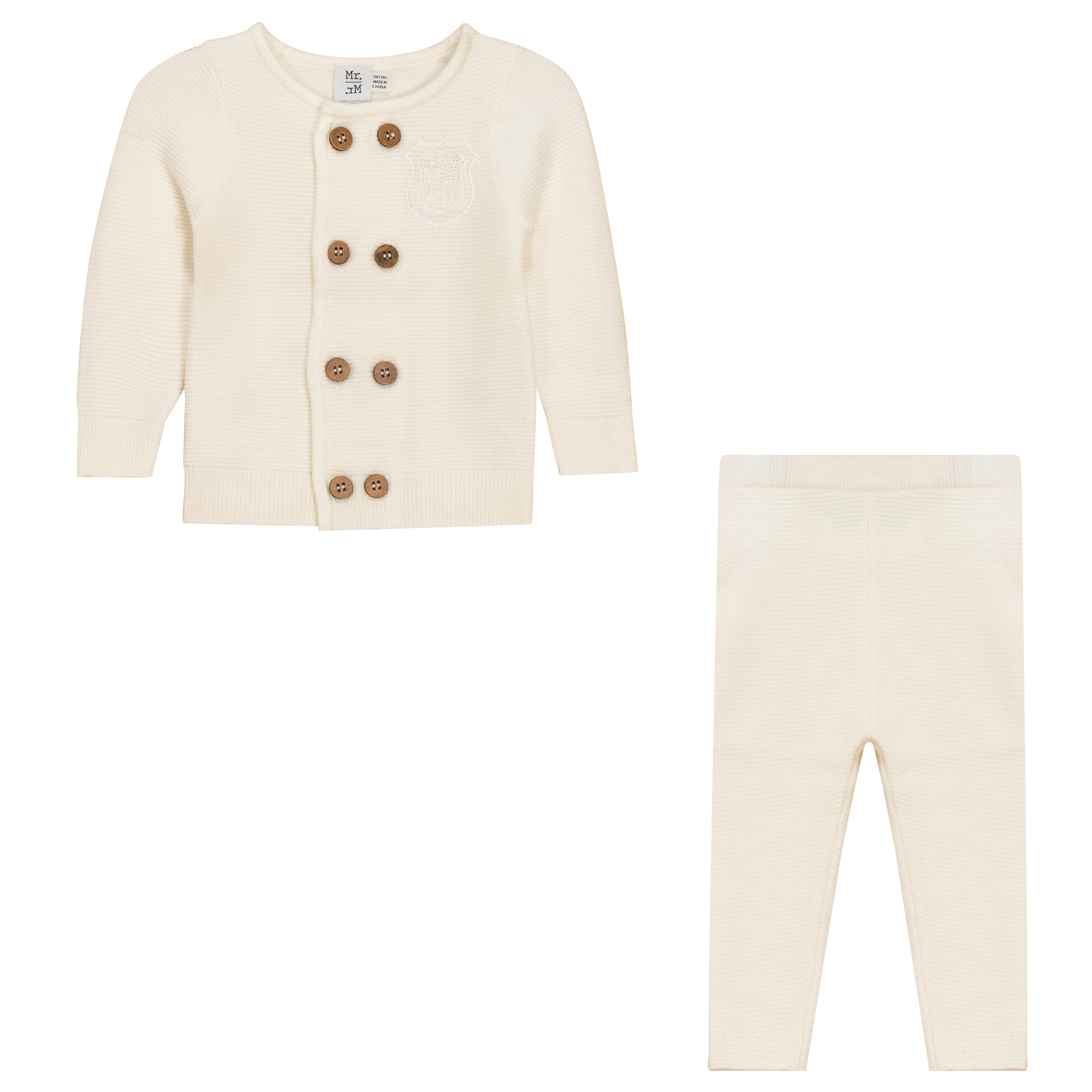 Crest Knitted 2Pc Set