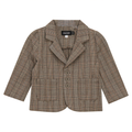 Woven Plaid Blazer