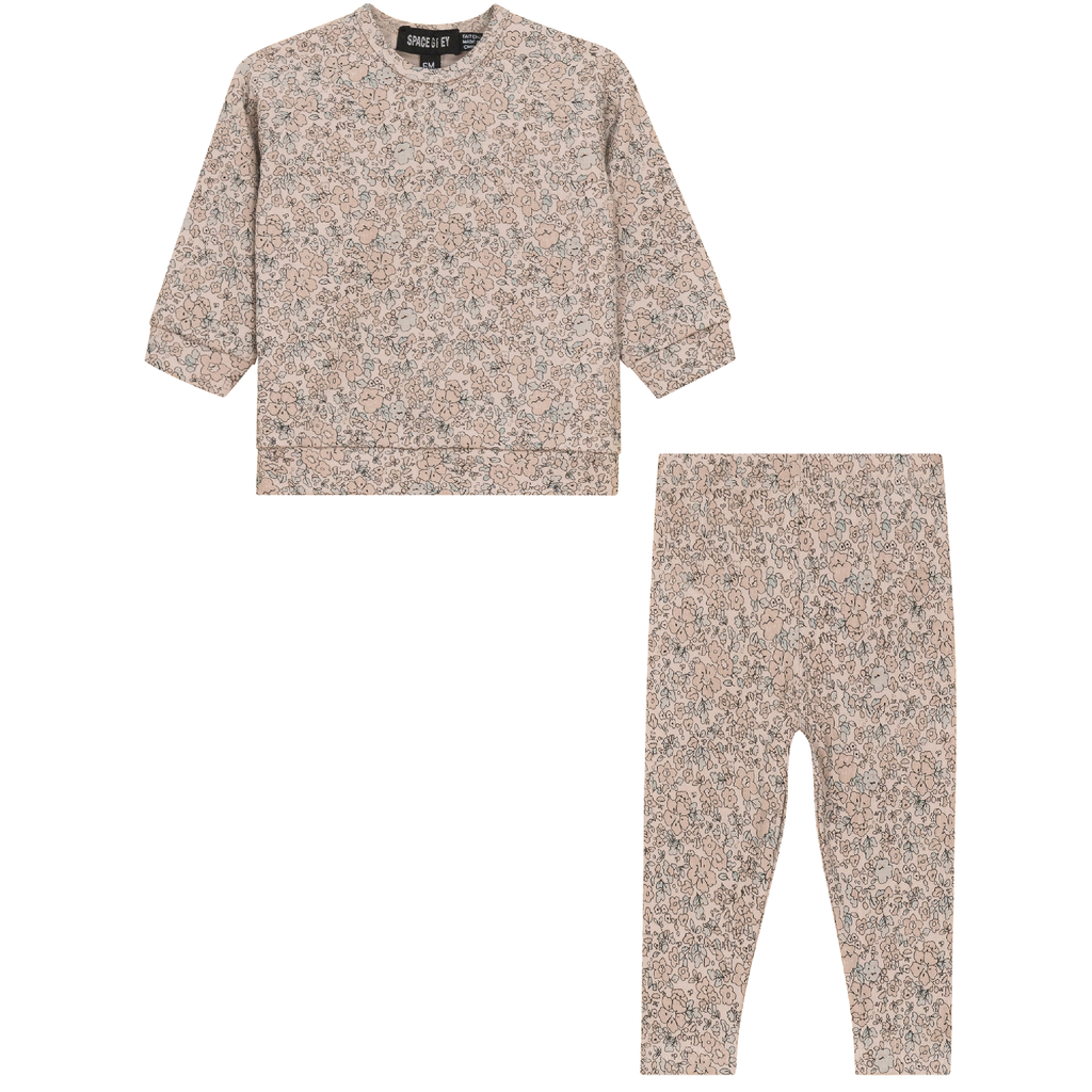 Floral Printed 2Pc Set