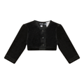 Velour Crop Cardigan