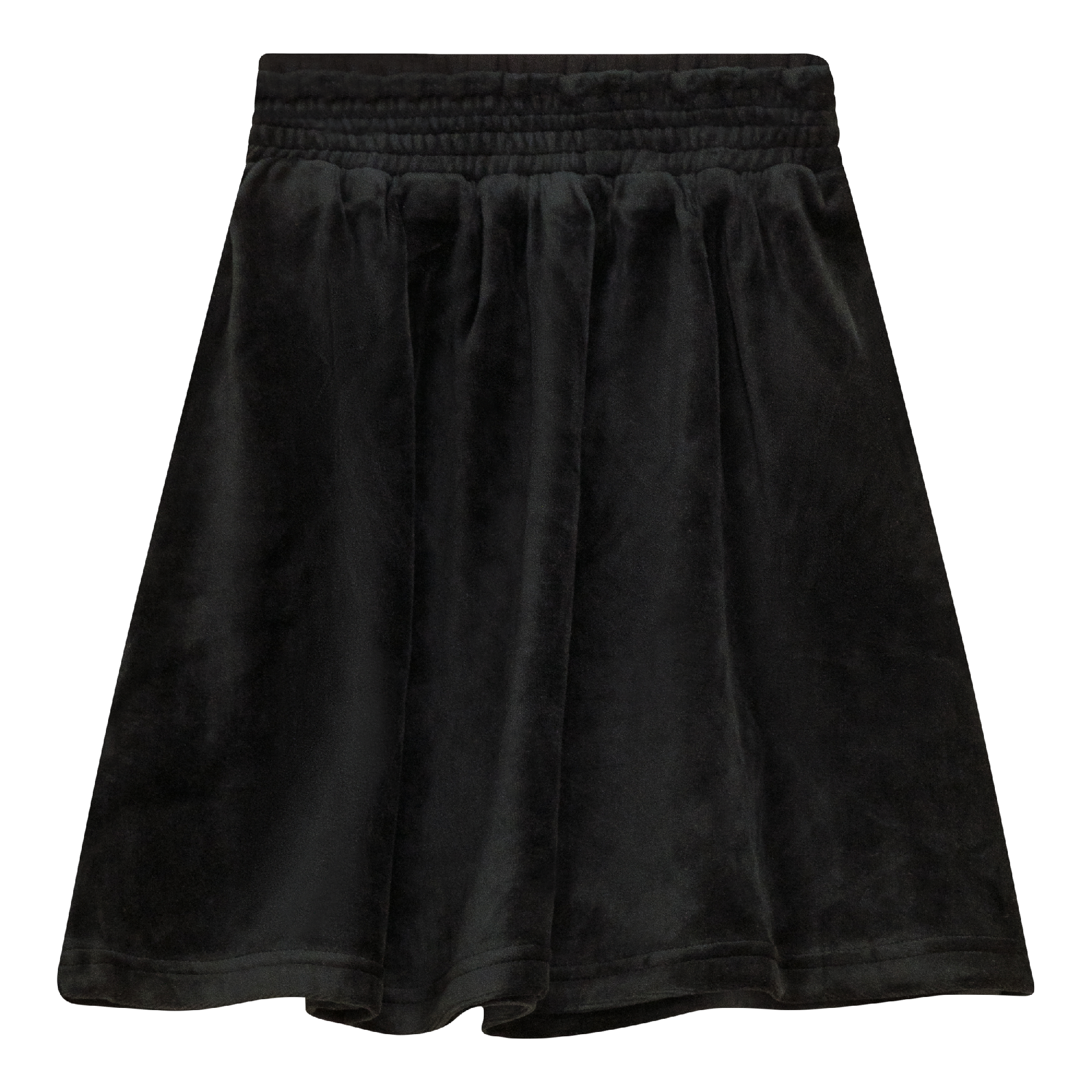 Velour A-Line Skirt