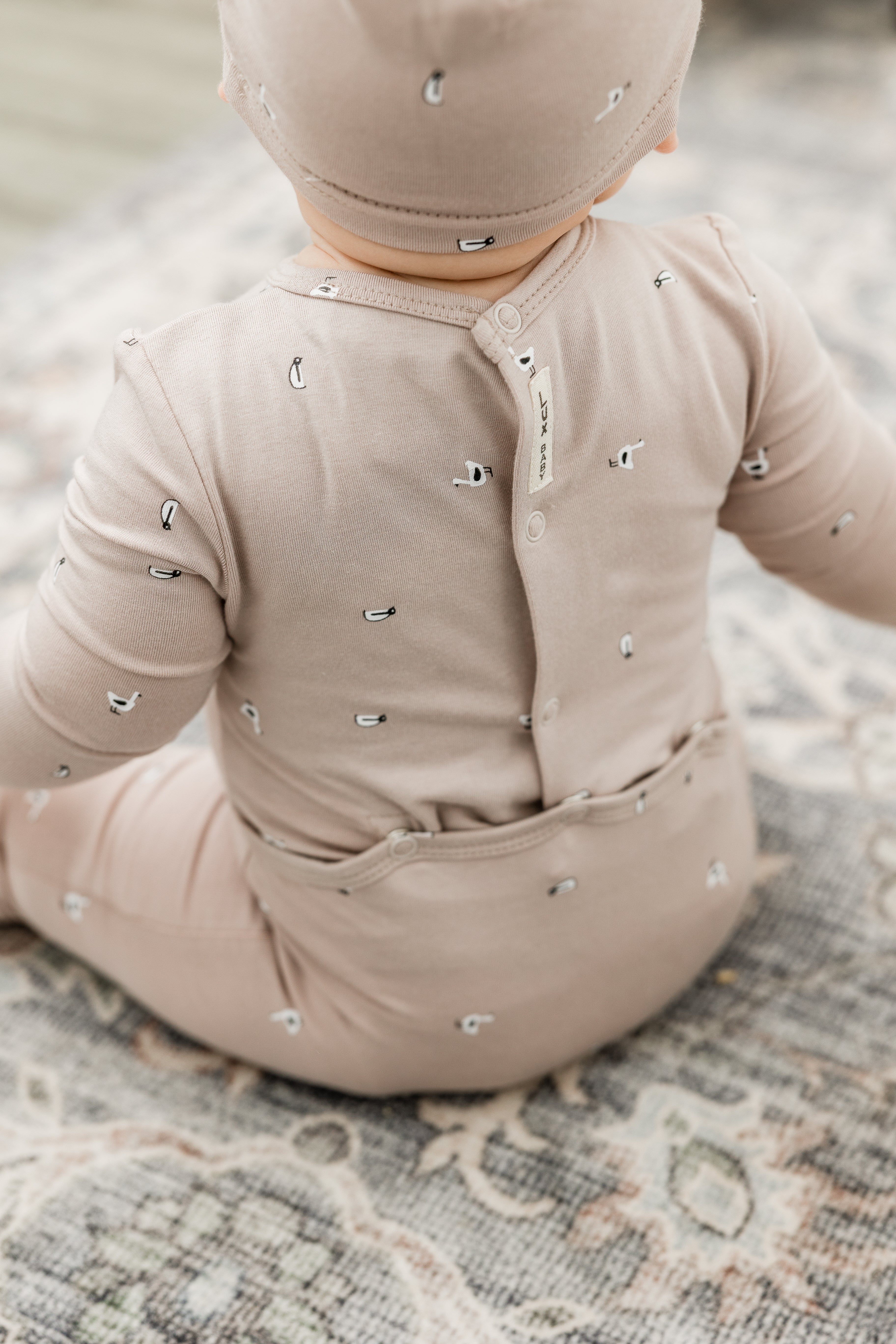 Penguin Printed Onesie Set