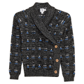 Textured Cable Knit Cardigan