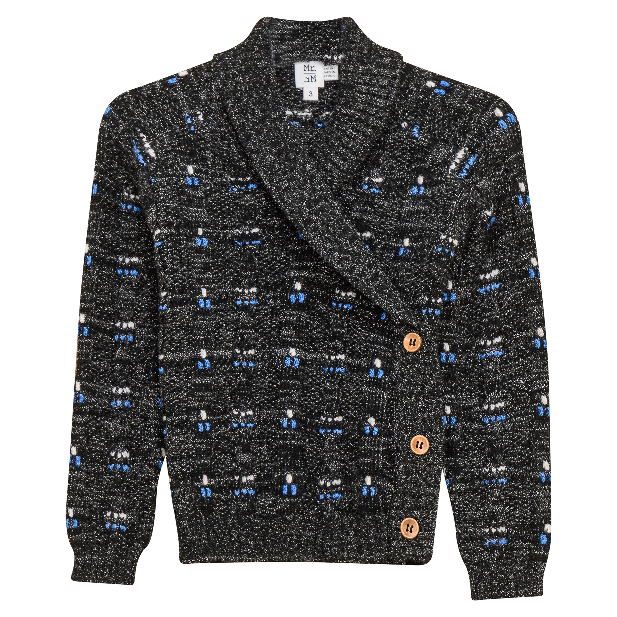 Textured Cable Knit Cardigan