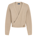 Knitted Wrap Sweater