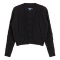 Cable Knit Crop Cardigan