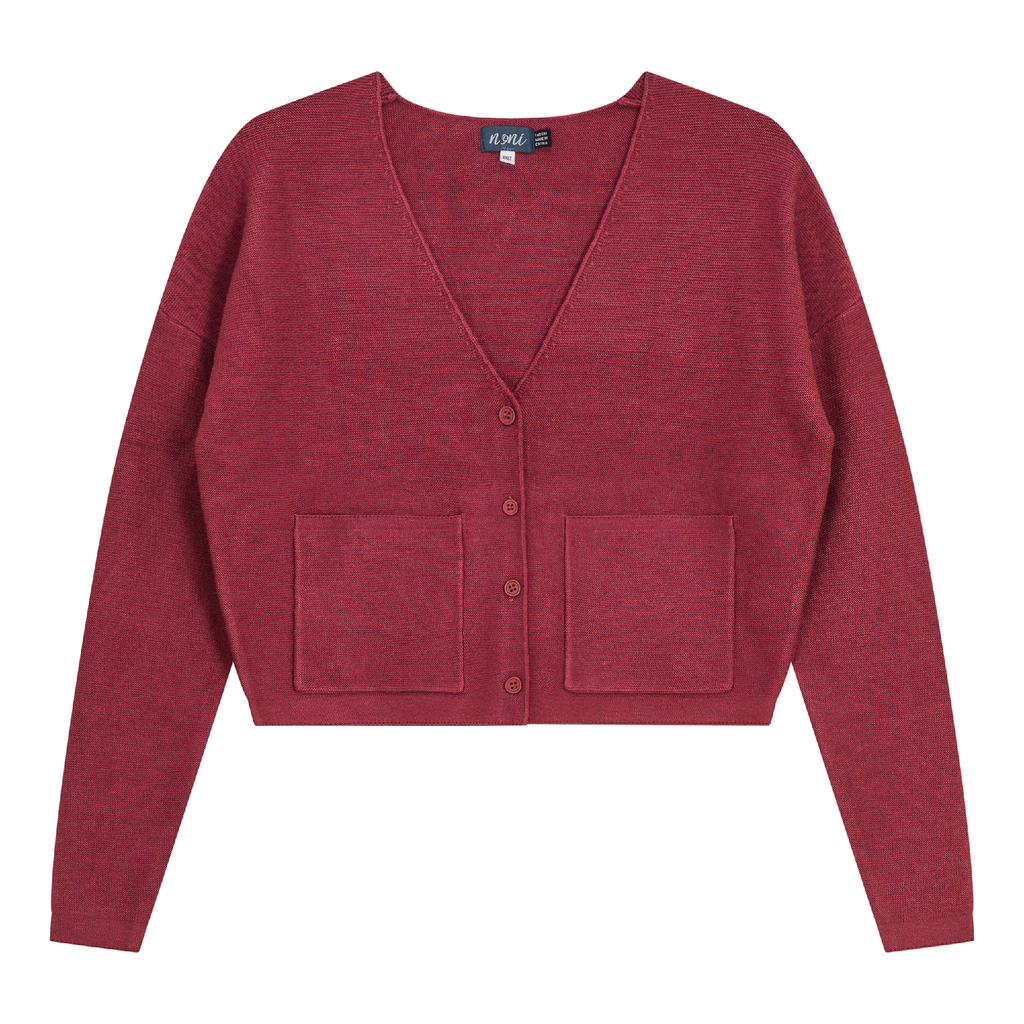 Knitted Crop Cardigan