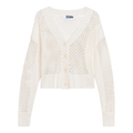 Crochet Knitted Crop Cardigan