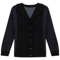 Denim Knit Cardigan