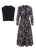 Cropped Midi Dress Set
