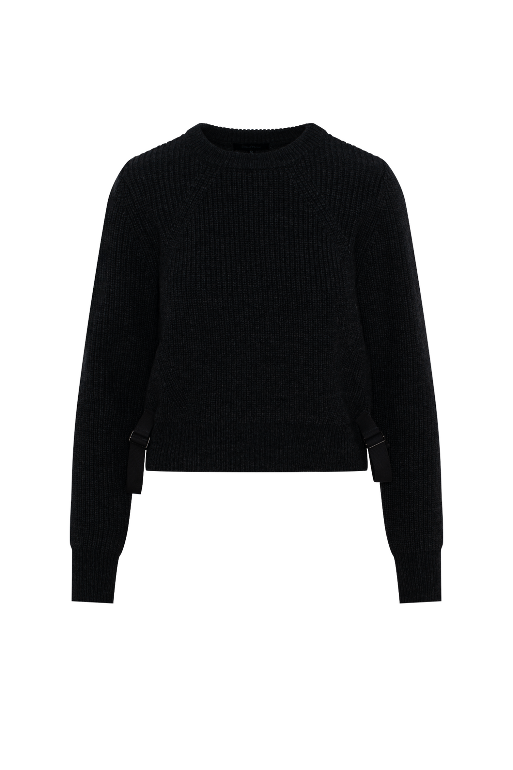 Cropped Belt Sweater