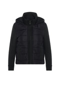 Quilted Combo Bomber Jacket