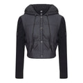 Quilted Sweater Combo Jacket