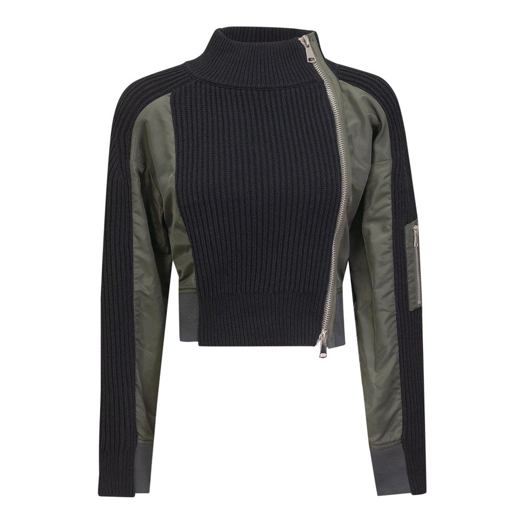 Heavy Knit Sweater Jacket