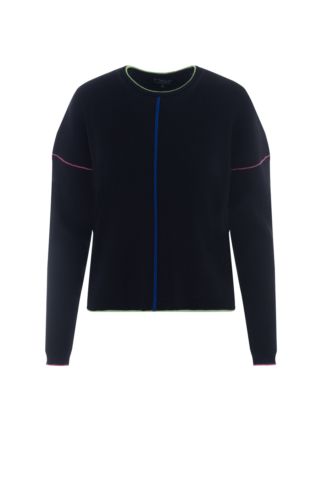 Contrast Stitch Sweater