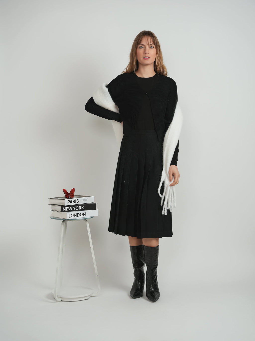 Cropped Knit Bolero