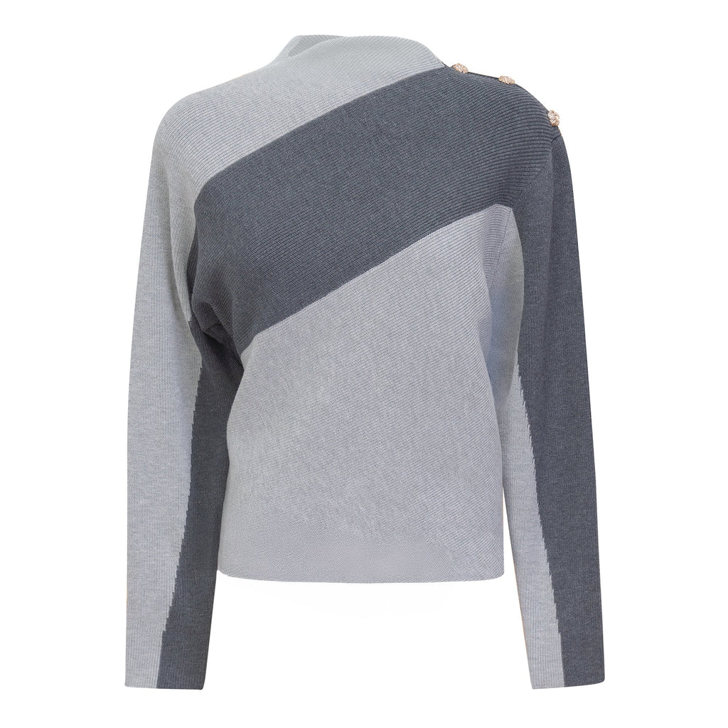 Contrast Sweater
