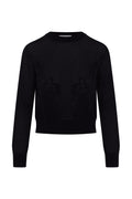 Crochet Design Cropped Sweater