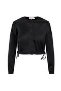 Satin Tie Blouse