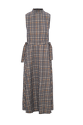 Plaid Belt Jumper