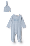 BEBE Embroidered Brushed Onesie