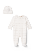 Velour Print Onesie