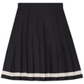 Uneven Pleated Skirt