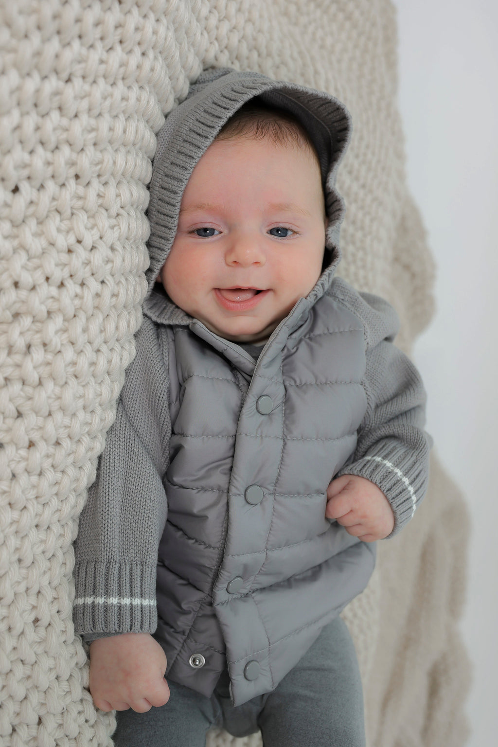 Quilted Hood Coat