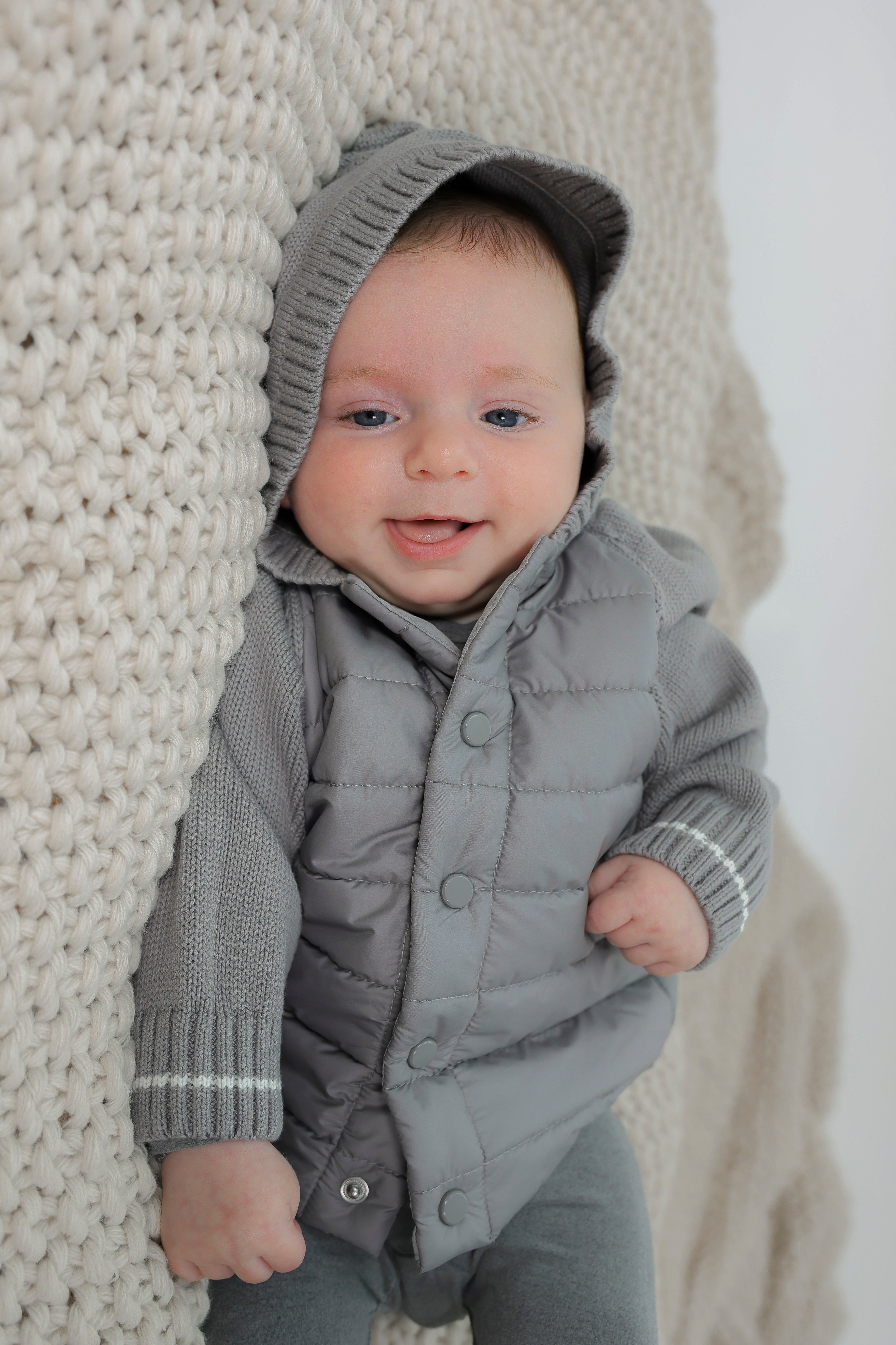 Quilted Hood Coat