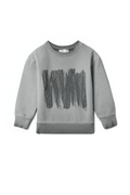 Painted Print Sweatshirt