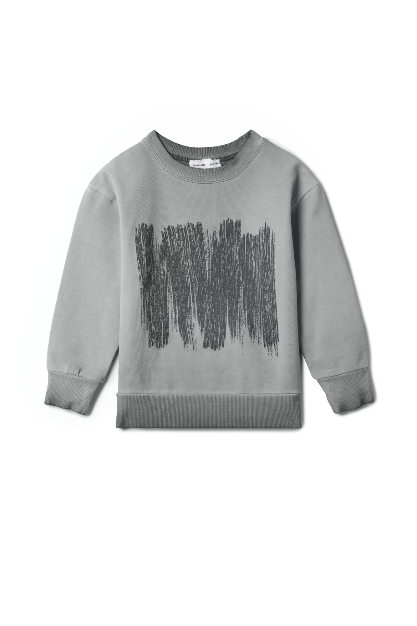 Painted Print Sweatshirt