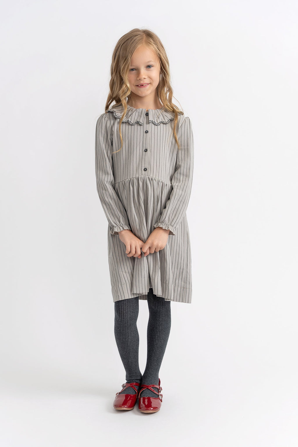 Woven Stripped Dress