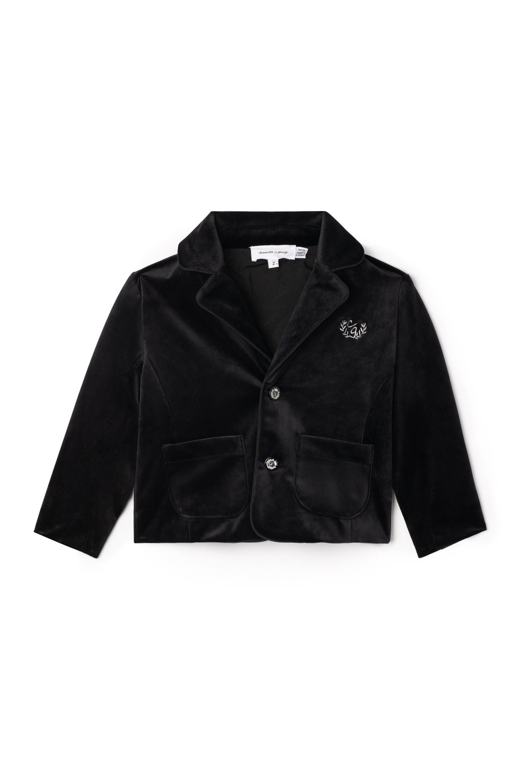 Crest Embroidered Jacket