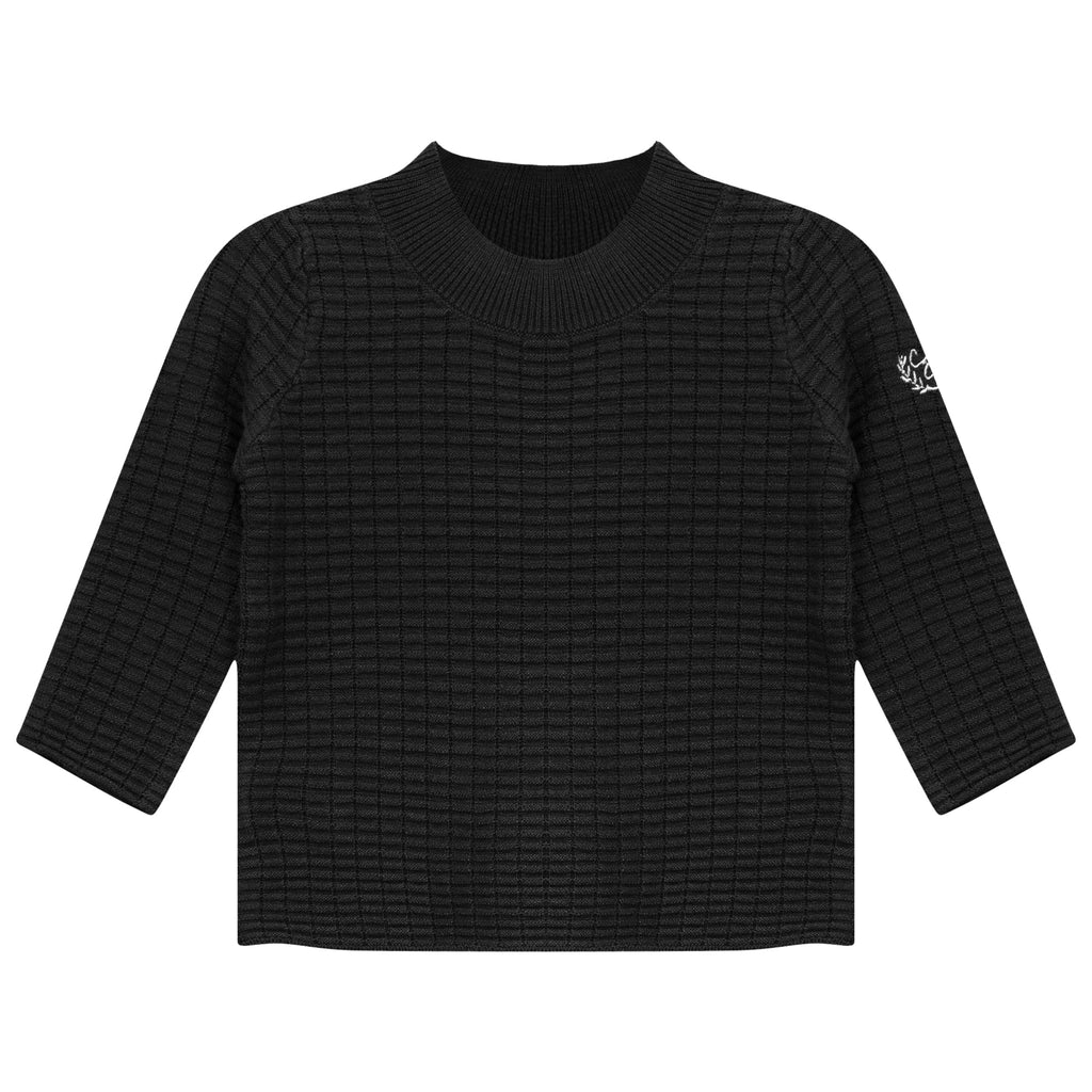 Mock Neck Knit Top