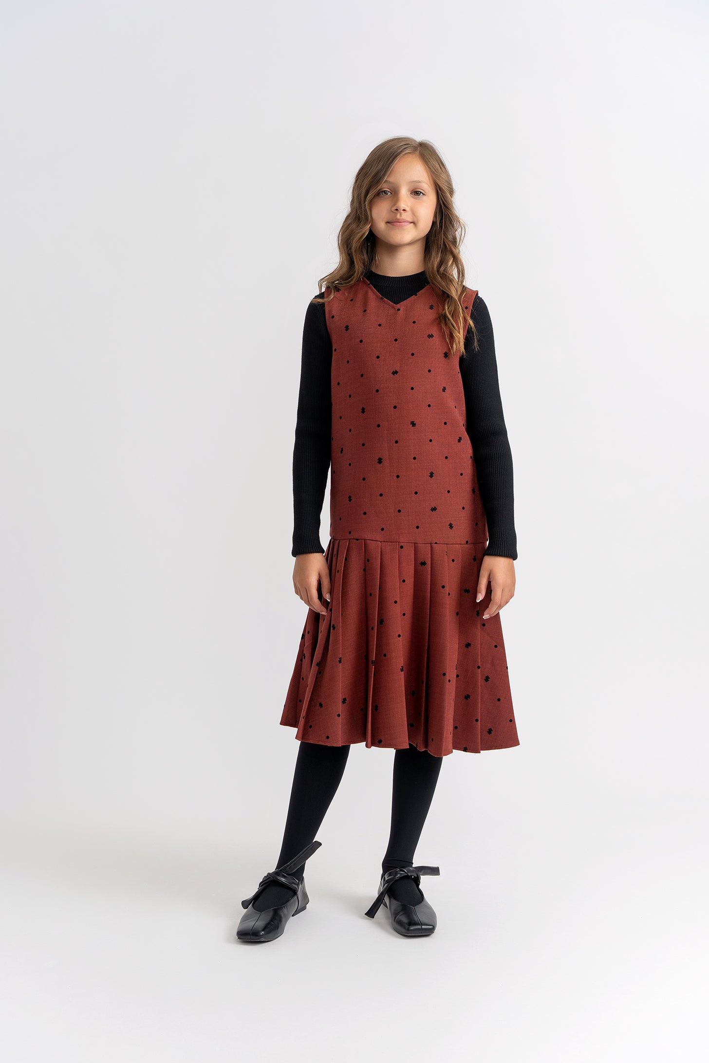 Pleated Jumper