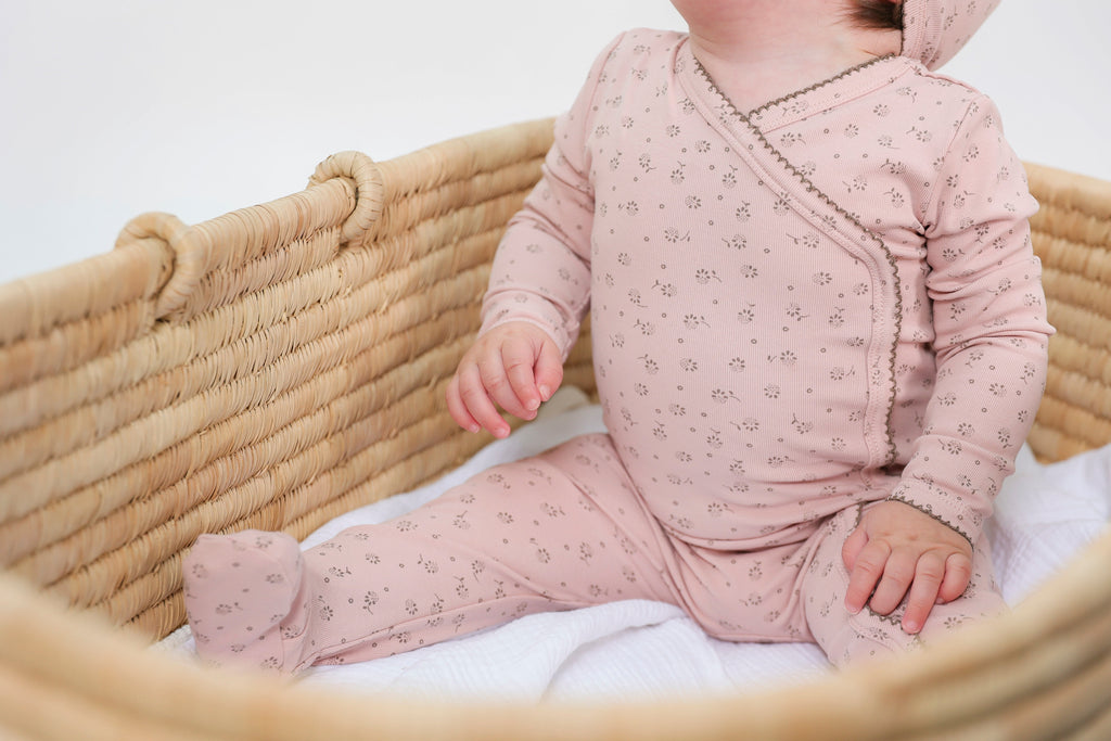 Cotton Floral Onesie