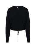 Dolman Crop Knit Top