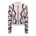 Color Blocked Knit Sweater