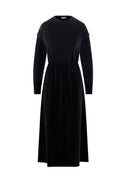 Drop Shoulder Midi Dress
